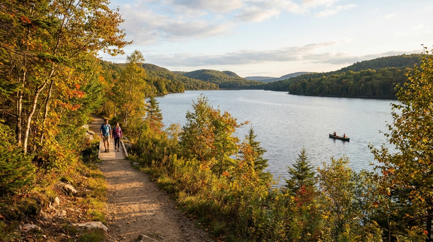 Midwest Destinations Centered Around Lakes and Trails
