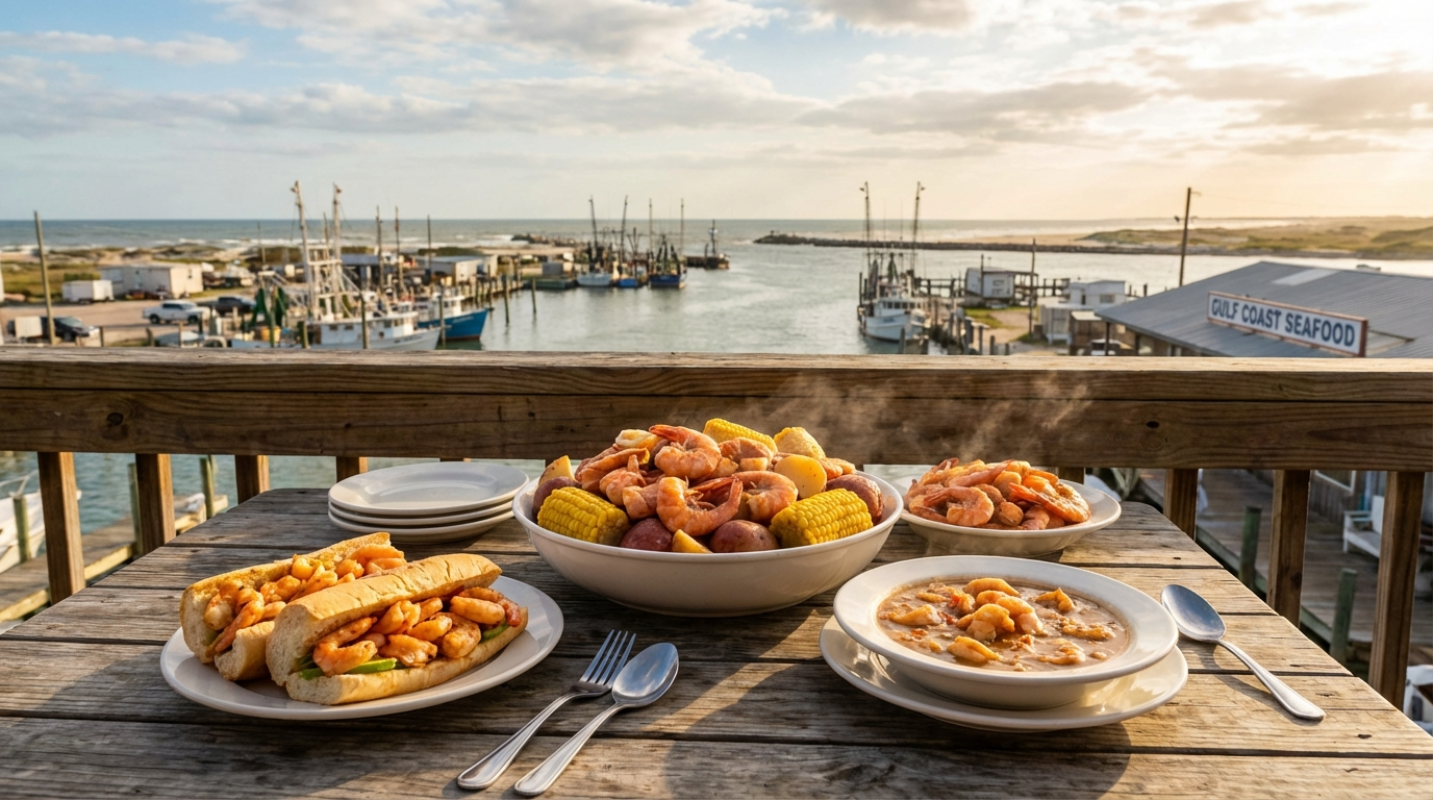 Gulf Coast Regions Famous for Shrimp Dishes