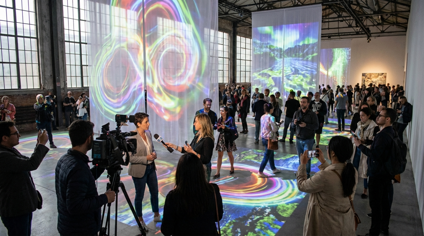 Immersive Art Installations Drawing National Attention